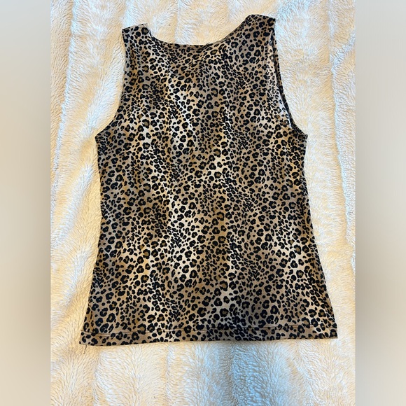 M collection Cheetah print tank top - Picture 3 of 3